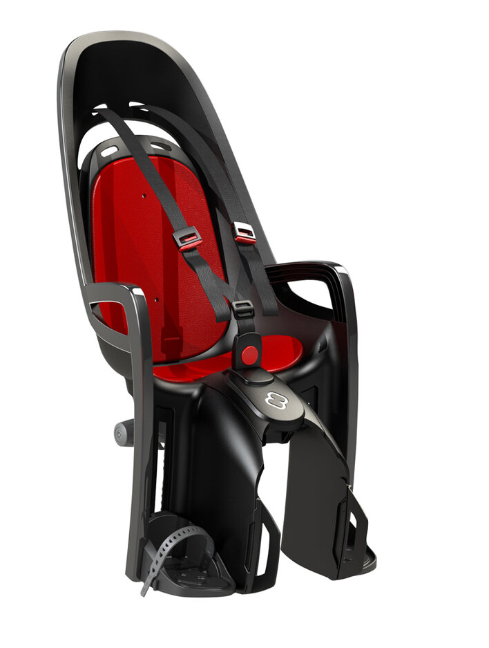 HAMAX Cyklosedačka Zenith - adaptér na nosič zavazadel Grey/Red