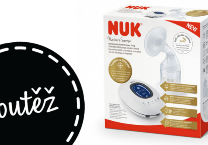 SOUTĚŽ: Hrajte o unikátní elektrické prsní pumpy NUK Nuture Sense>
