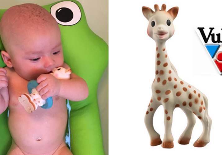 Recenzia - legendárna žirafka Sophie od Vulli>