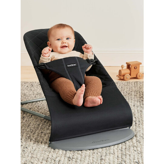 BABYBJÖRN Lehátko Bliss Cotton, Black