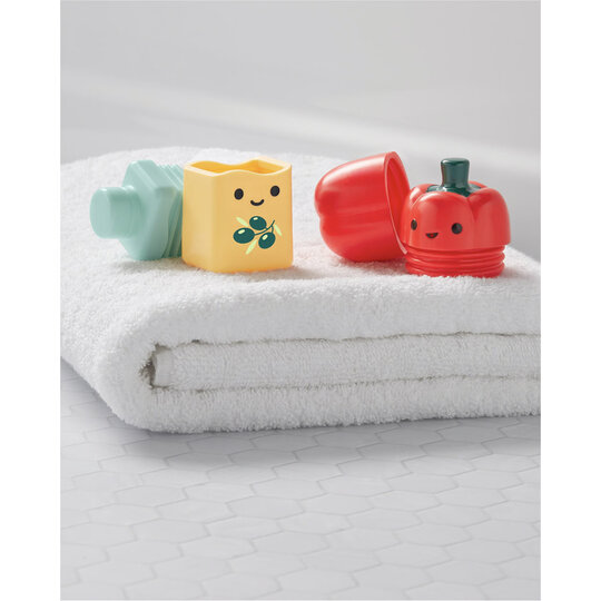 SKIP HOP Sada do vany Tub to table café 12m+ - Zábavný salát