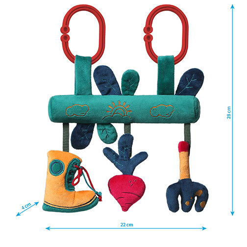 BABYONO Hrazdička na kočárek Garden Boy 0m+