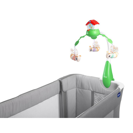 CHICCO Kolotoč nad postýlku s projektorem Bee Hive