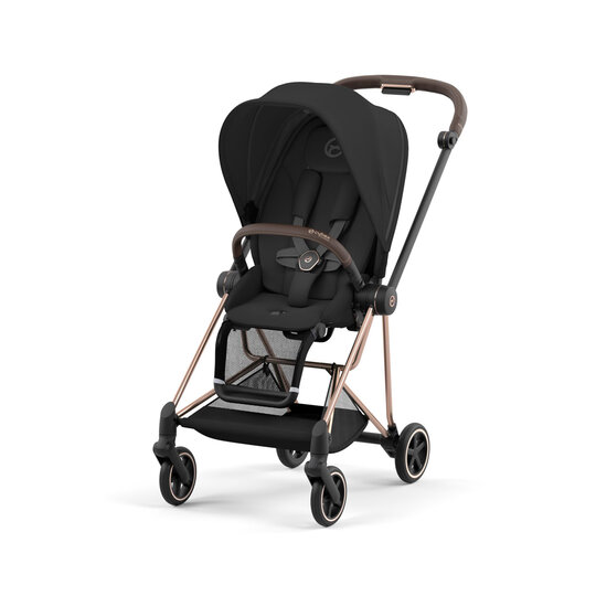 CYBEX Kočík kombinovaný Mios 3.0 Rosegold Sepia Black Platinum