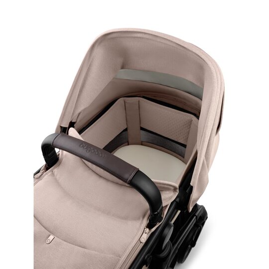 BUGABOO Kočárek kompletní Fox 5 Renew - Black / Desert taupe melange-Desert taupe melange