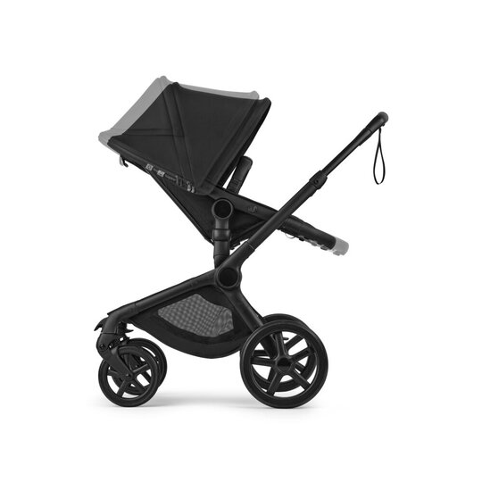 BUGABOO Kočárek kompletní Fox 5 Renew - Black / Desert taupe melange-Desert taupe melange