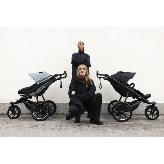 THULE SET Kočík 4v1 Urban Glide 3 Black s autosedačkou Maple Black, základňou Alfi a adaptérmi
