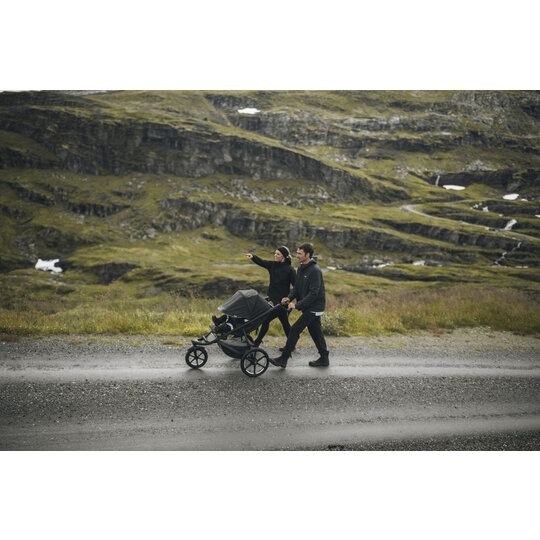 THULE SET Kočík 4v1 Urban Glide 3 Black s autosedačkou Maple Black, základňou Alfi a adaptérmi