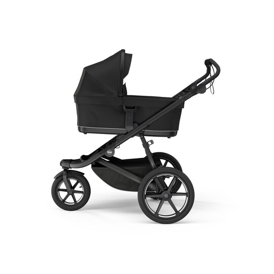 THULE SET Kočík 4v1 Urban Glide 3 Black s autosedačkou Maple Black, základňou Alfi a adaptérmi
