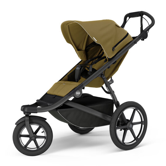 THULE SET Kočárek 3v1 Urban Glide 3 Nutria s autosedačkou Maple Light Grey a adaptéry