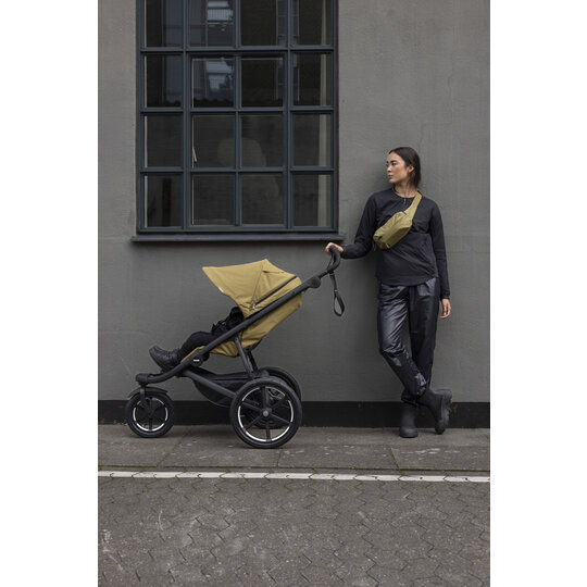 THULE SET Kočárek 3v1 Urban Glide 3 Nutria s autosedačkou Maple Light Grey a adaptéry