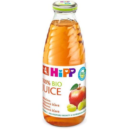 6x HiPP BIO Jablkovo - hroznová šťava 500 ml