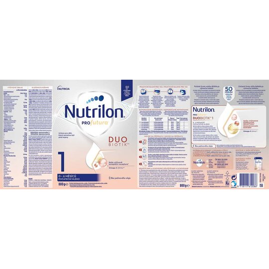 NUTRILON Profutura DUOBIOTIK 1 počáteční mléko 800 g