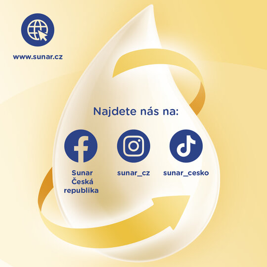 3x SUNAR Complex 2 Mlieko následné 600 g