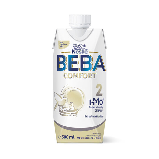 6x BEBA COMFORT HM-O 2 Mlieko následné tekuté, 500 ml