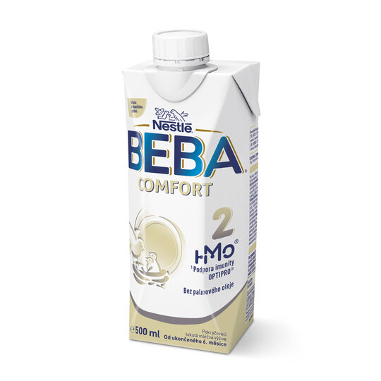 6x BEBA COMFORT HM-O 2 Mlieko následné tekuté, 500 ml
