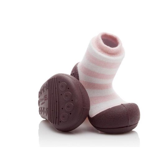 ATTIPAS Topánočky Natural Herb AN05 Pink XL veľ.22,5, 126-135 mm