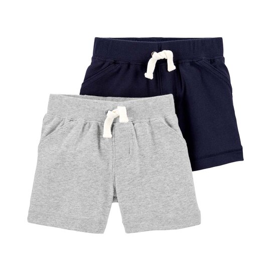 CARTER'S Nohavice krátke chlapec LBB 2ks 3m
