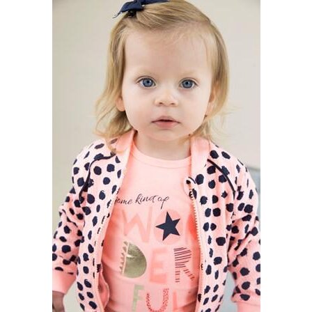 DIRKJE Tričko krátky rukáv C- SO FRESH WONDERFUL 86 Pink