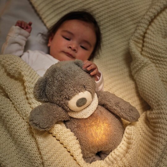 Philips AVENT Chůvička dětská video SCD891/26+NATTOU Uspáváček 4v1 Sleepy Bear Grey 0m+