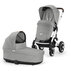 CYBEX Kočárek kombinovaný Talos S Lux Stone Grey Gold