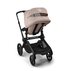 BUGABOO Kočárek kompletní Fox 5 Renew - Black / Desert taupe melange-Desert taupe melange