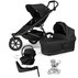 THULE SET Kočík 4v1 Urban Glide 3 Black s autosedačkou Maple Black, základňou Alfi a adaptérmi