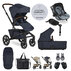 EASYWALKER SET XXL kočárek Jimmey Indigo Blue + KIDDY Evoluna i-size 2