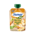 SUNAR BIO gyümölcsös tasak alma, banán, sárgarépa 4h+, 100 g