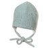 STERNTALER Čepice na zavazování turquoise melange chlapec vel. 33 cm- 0-1 m