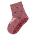 STERNTALER Ponožky protiskluzové Srnka SOFT light red dívka vel. 21/22 cm- 18-24 m