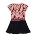 DIRKJE Šaty C- SO FRESH WONDERFUL 80 Pink/Black-Navy