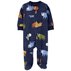 CARTER'S Overal na zip fleece Sleep & Play Navy Animals chlapec 3m