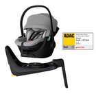 THULE SET Autosedačka Maple (0-13 kg) Light Grey + Základna Base Alfi