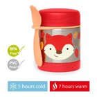 SKIP HOP Zoo Termoska na jedlo s lyžičko/vidličkou Líška 325 ml, 3r+ SKIP HOP Zoo Termoska na jedlo s lyžičko/vidličkou Líška 325 ml, 3r+