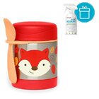 SKIP HOP Zoo Termoska na jedlo s lyžičko/vidličkou Líška 325 ml, 3+ + AQUAINT 500 ml SKIP HOP Zoo Termoska na jedlo s lyžičko/vidličkou Líška 325 ml, 3+ + AQUAINT 500 ml