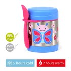 SKIP HOP Zoo Termoska na jedlo s lyžičko/vidličkou Motýlik 325 ml, 3r+ SKIP HOP Zoo Termoska na jedlo s lyžičko/vidličkou Motýlik 325 ml, 3r+