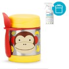 SKIP HOP Zoo Termoska na jedlo s lyžičko/vidličkou Opička 325 ml, 3+ + AQUAINT 500 ml SKIP HOP Zoo Termoska na jedlo s lyžičko/vidličkou Opička 325 ml, 3+ + AQUAINT 500 ml