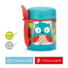 SKIP HOP Zoo Termoska na jedlo s lyžičko/vidličkou Sovička 325 ml, 3r+ SKIP HOP Zoo Termoska na jedlo s lyžičko/vidličkou Sovička 325 ml, 3r+