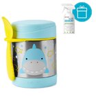 SKIP HOP Zoo Termoska na jedlo s lyžičko/vidličkou Žralok 325 ml, 3+ + AQUAINT 500 ml SKIP HOP Zoo Termoska na jedlo s lyžičko/vidličkou Žralok 325 ml, 3+ + AQUAINT 500 ml