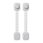 DREAMBABY Uzávěr bezpečnostní univerzální TWIST 'N LOCK 2 kusy bílá