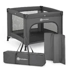 PETITE&MARS Ohrádka cestovní Nook Urban Charcoal Grey