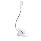 REER Lampička fehér LED éjszakai csipeszes