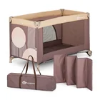 PETITE&MARS Postýlka cestovní Nyja Elegant Dreamlines Mocha