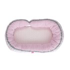 MOTHERHOOD Hniezdo pre bábätko 2v1 Pink Classics 95 x 62cm