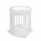 MIMIKO Postýlka kulatá 9v1 Round White