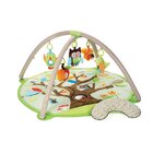 SKIP HOP Deka na hranie 5 hračiek, vankúšik Treetop Friends green-brown 0m+ SKIP HOP Deka na hranie 5 hračiek, vankúšik Treetop Friends green-brown 0m+