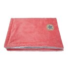 LITTLE ANGEL Deka dvojitá Maznáčik Bambus Outlas® 70x100cm tm.losos/sv.šedá