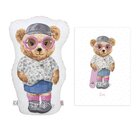 CEBA Vankúšik na maznanie 50 cm + Darček plagát 30 x 40 cm Fluffy Puffy Lea v balení CEBA Vankúšik na maznanie 50 cm + Darček plagát 30 x 40 cm Fluffy Puffy Lea v balení