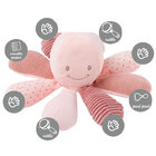 NATTOU Hračka chobotnička edukační 8 aktivit Lapidou pink